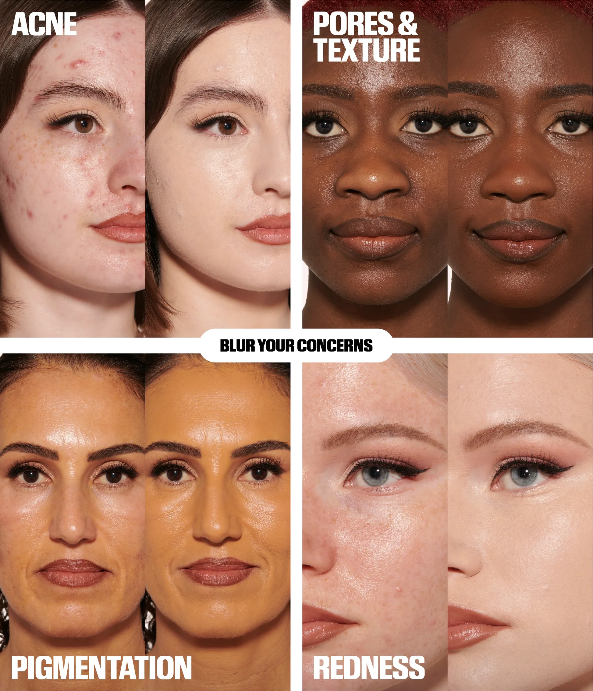 Easy Blur Natural Airbrush Foundation With Niacinamide